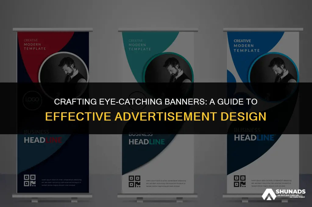 how to make banner for advertisement