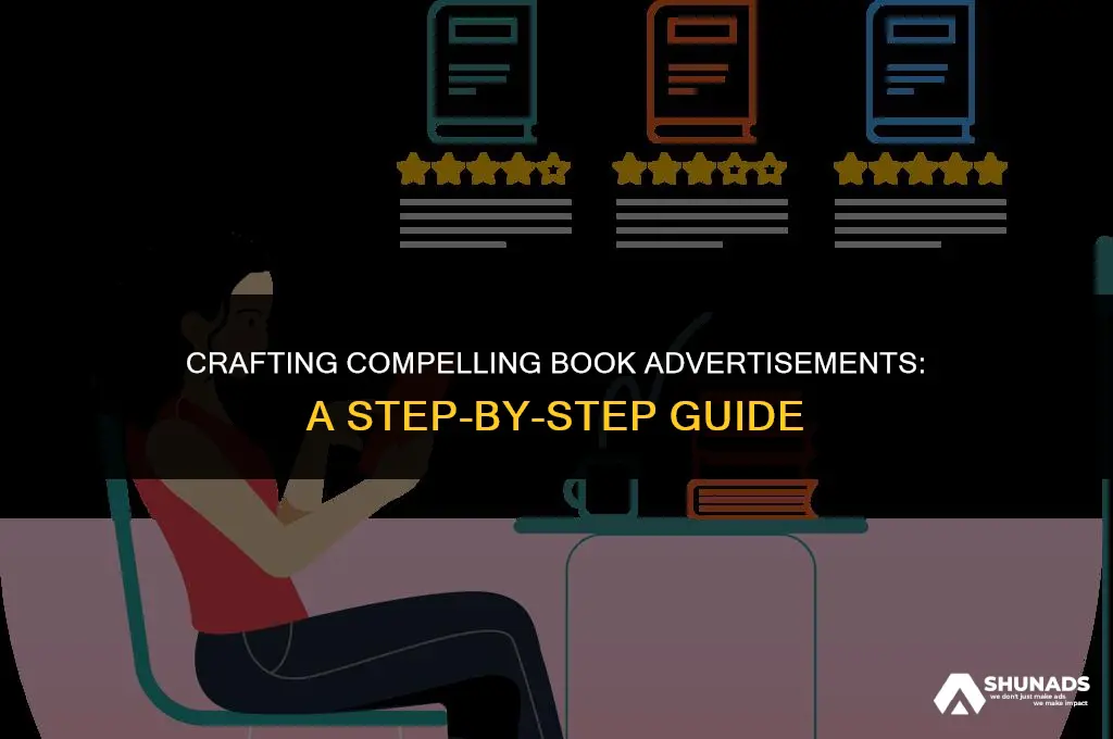 how to make book advertisement