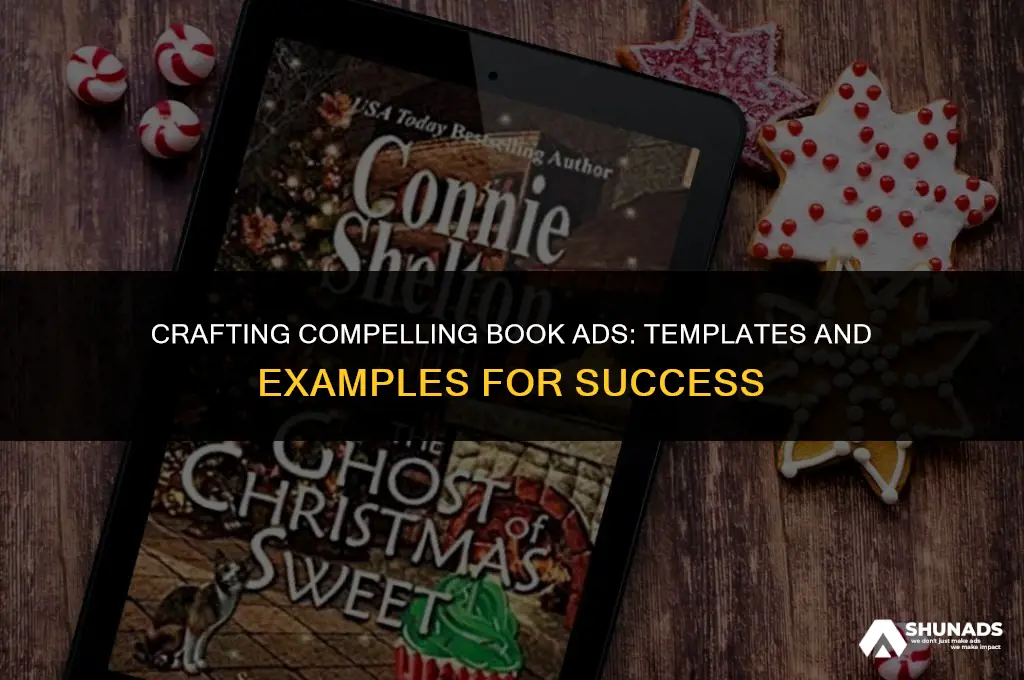 how to make book advertising examples template