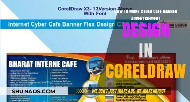 Crafting Eye-Catching Cyber Cafe Banners with CorelDRAW: A Step-by-Step Guide