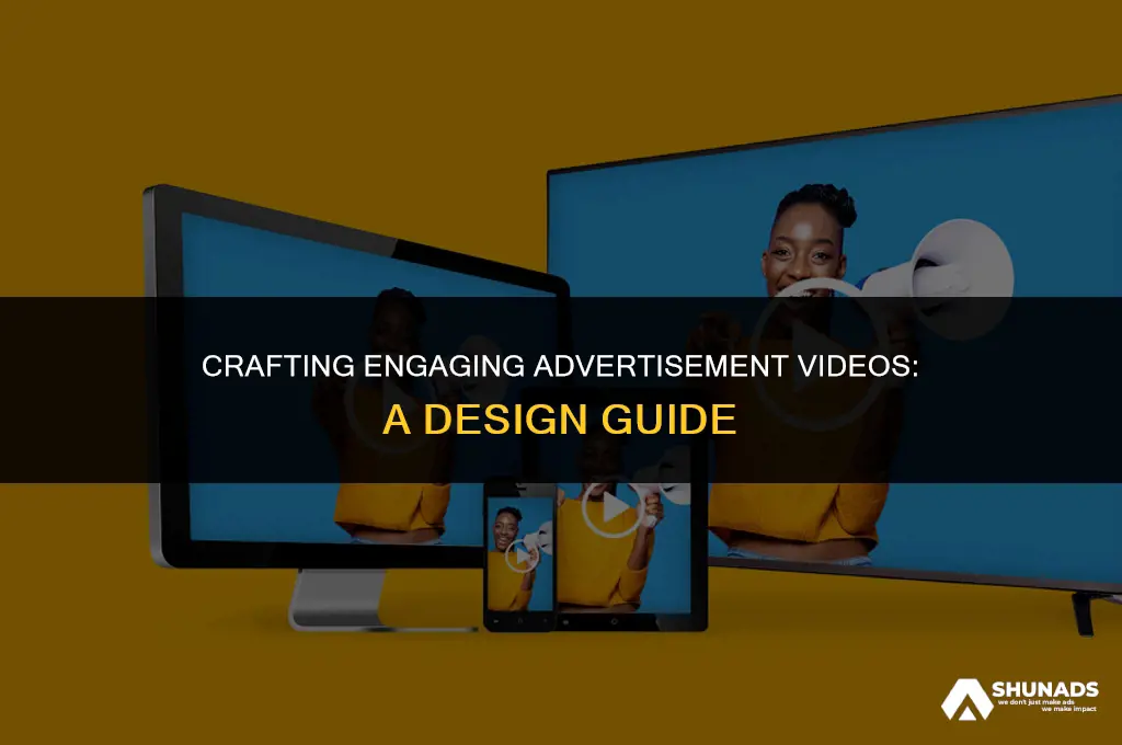 how to make designed advertisement video