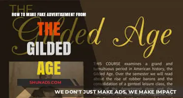 Crafting Convincing Gilded Age Faux Advertisements: A Creative Guide