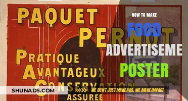 Crafting Appetizing Food Advertisement Posters: A Creative Guide
