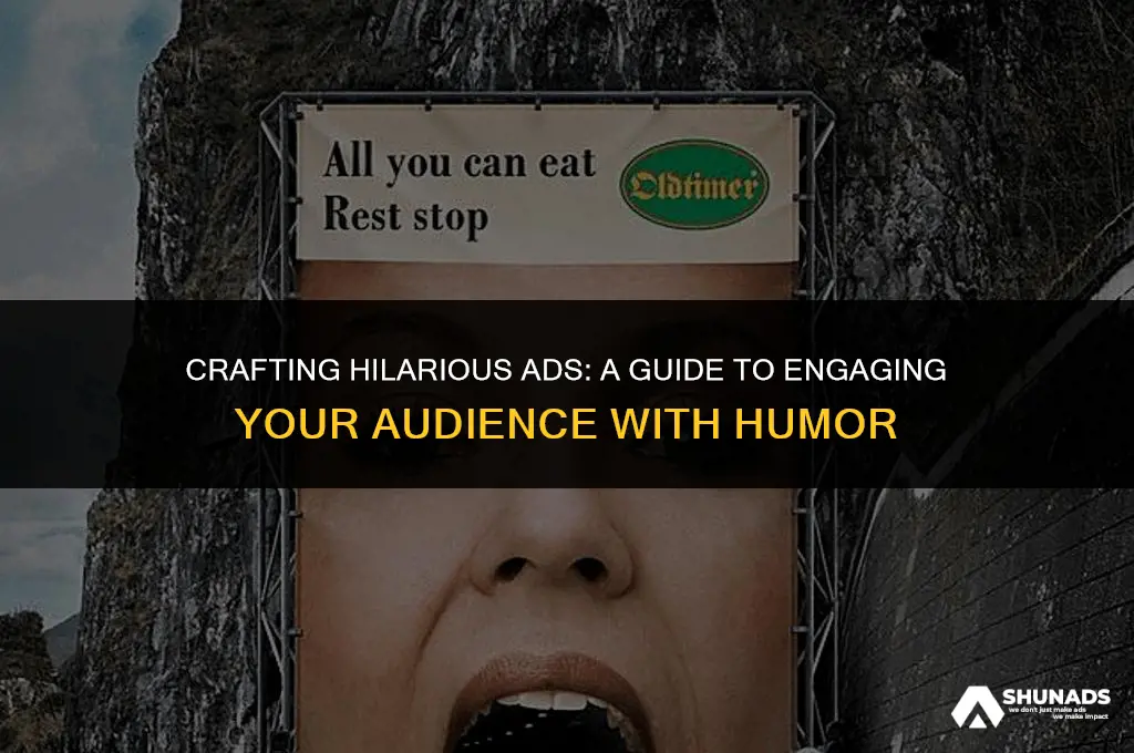 how to make funny advertisement