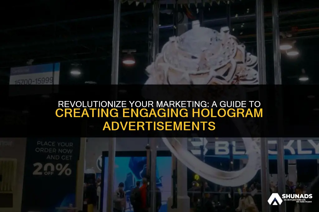how to make hologram advertising