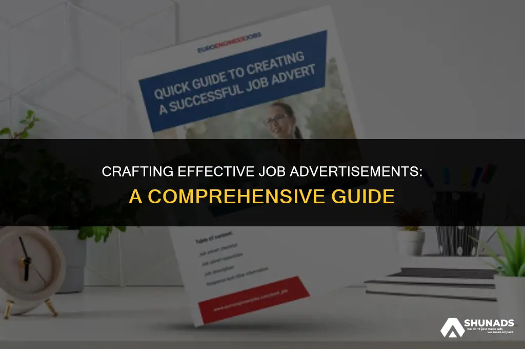 how to make job advertisement