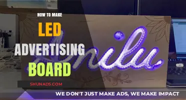 Crafting Eye-Catching LED Advertising Boards: A Step-by-Step Guide