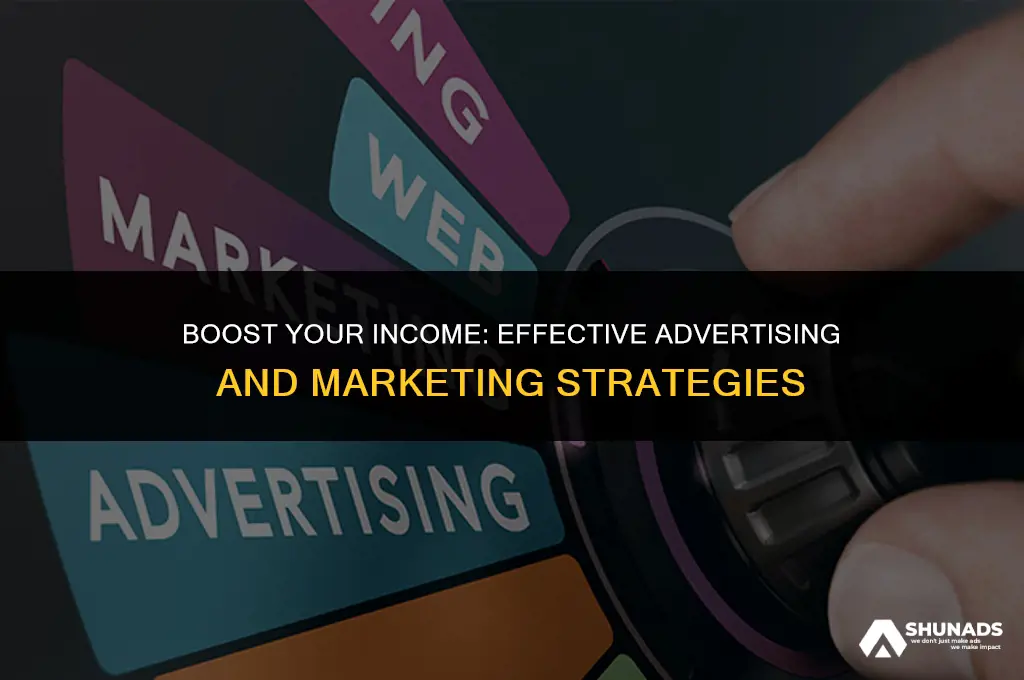 how to make momey advertising and marketing