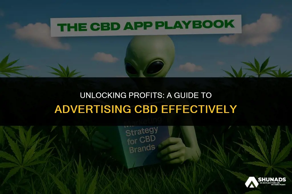 how to make money advertising cbd