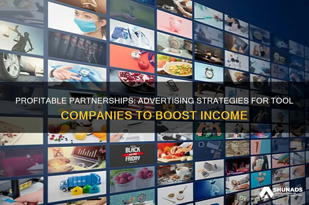 how to make money advertising for tool companies