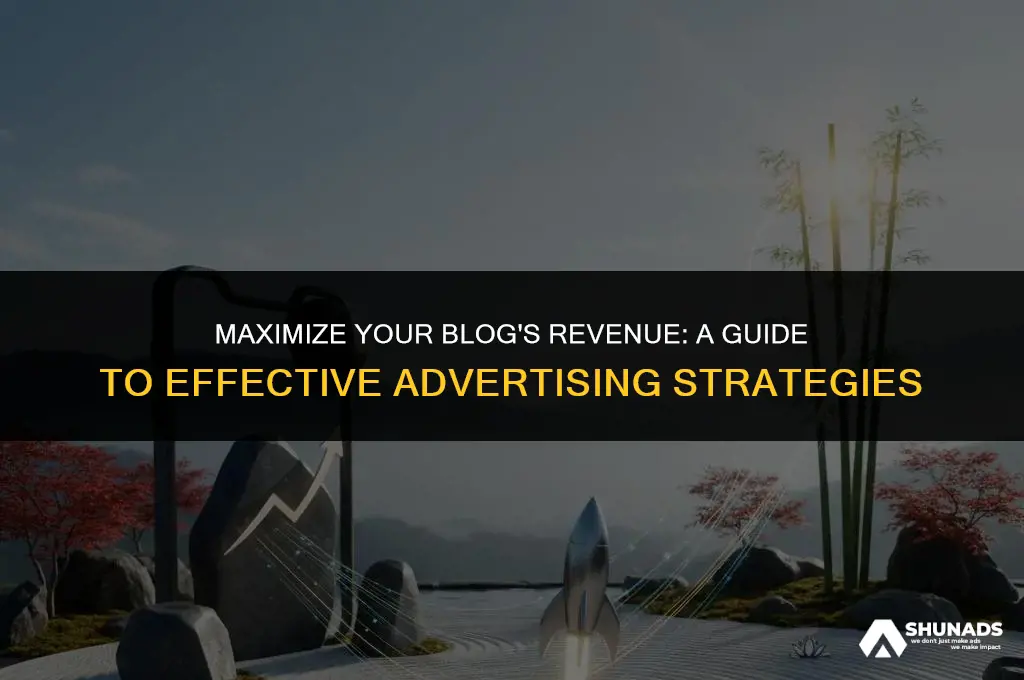 how to make money advertising on my blog