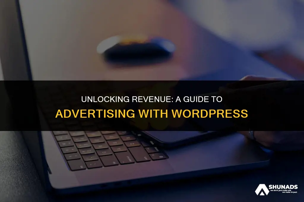 how to make money advertising with wordpress