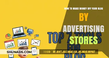 Monetize Your Blog: Advertising Stores for Profit