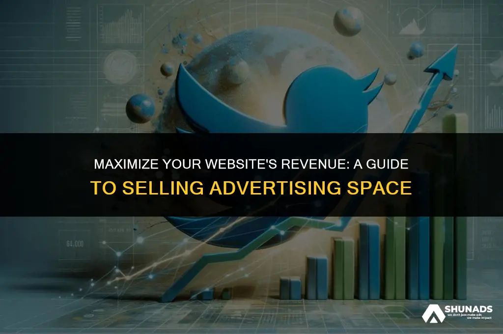 how to make money selling advertising space on your website