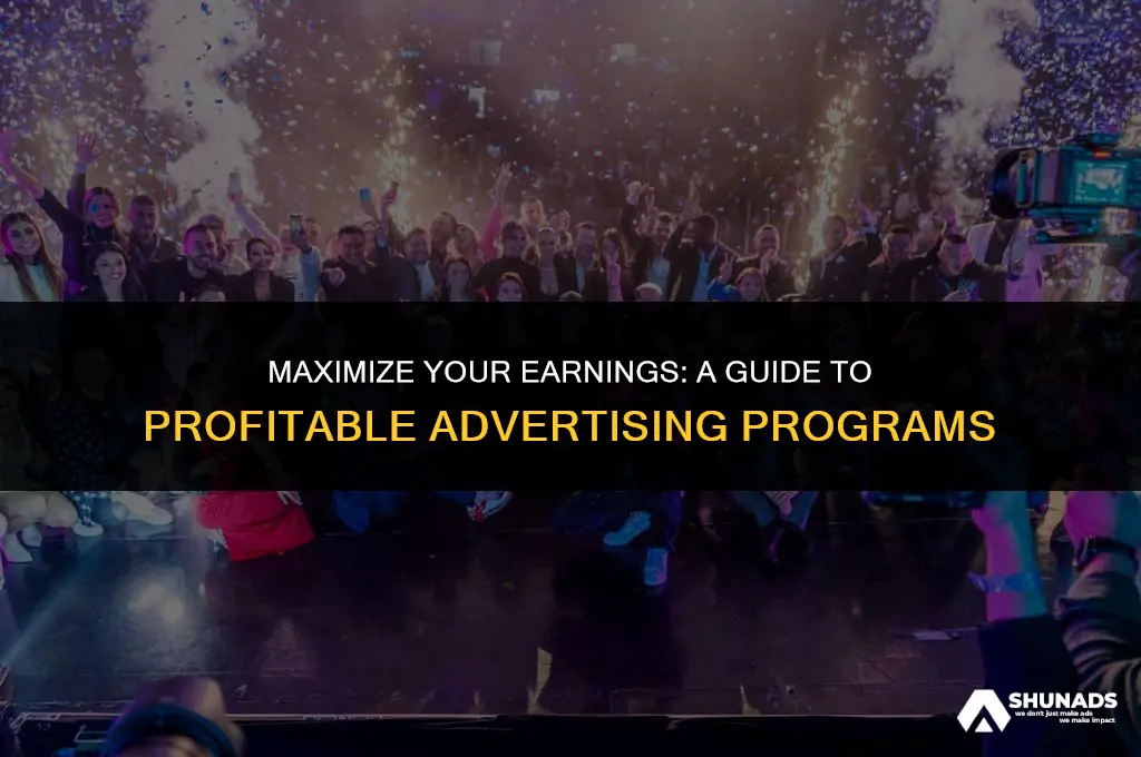 how to make money with a advertising program