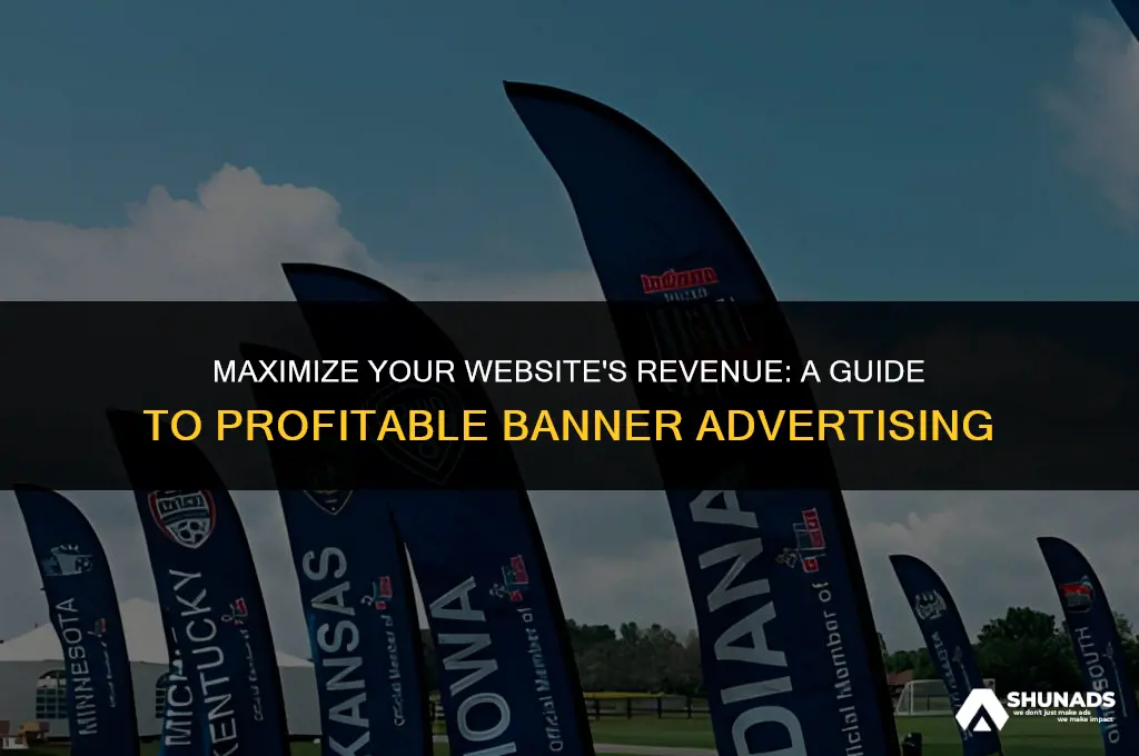 how to make money with banner advertising on your website