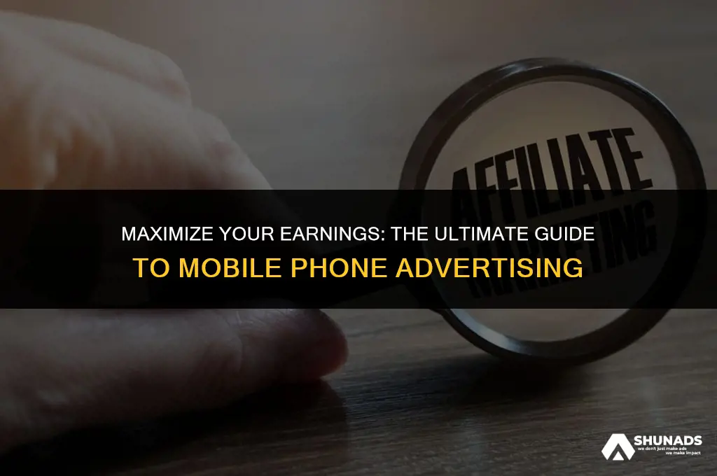 how to make money with mobile phone advertising