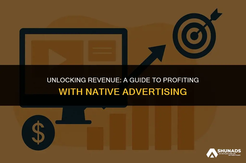 how to make money with native advertising