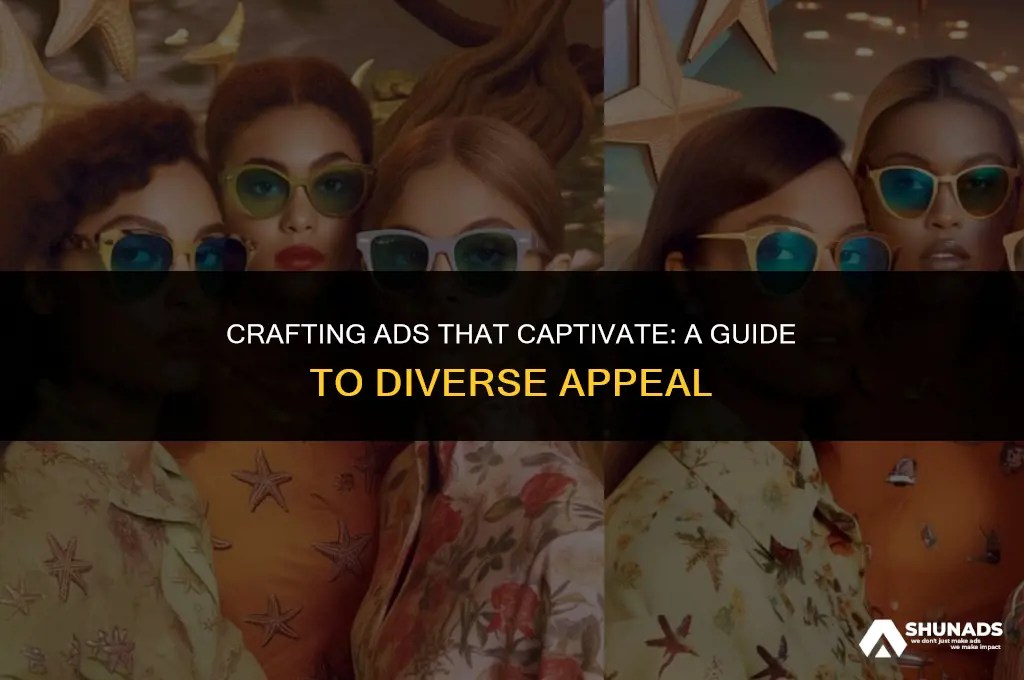 how to make my advertisement appeal to different people