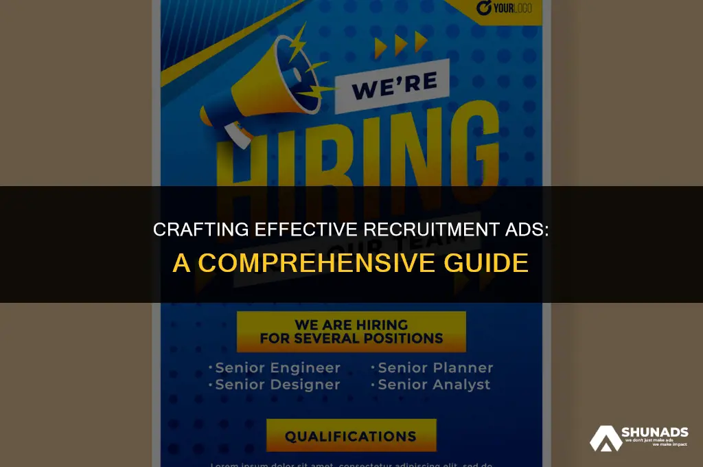 how to make recruitment advertisement