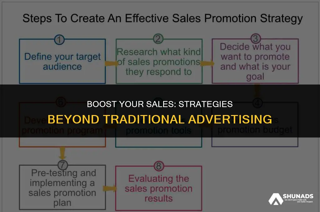 how to make sales without advertising