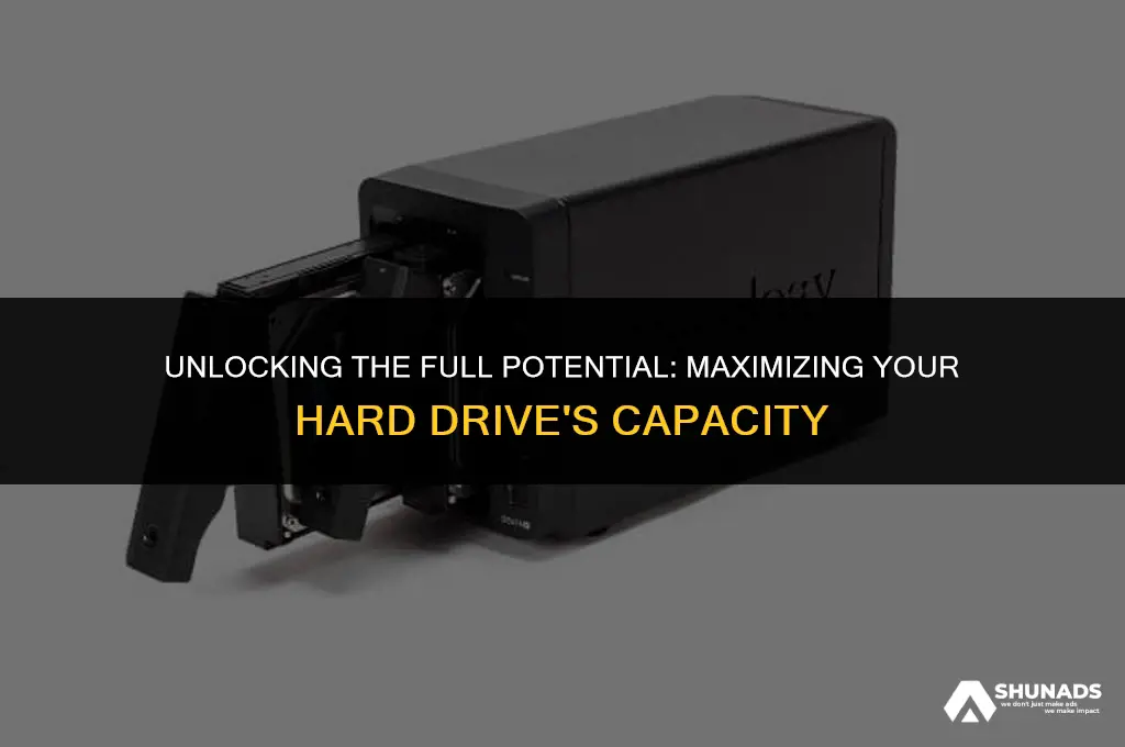 how to make windows like full than advertised hard drives