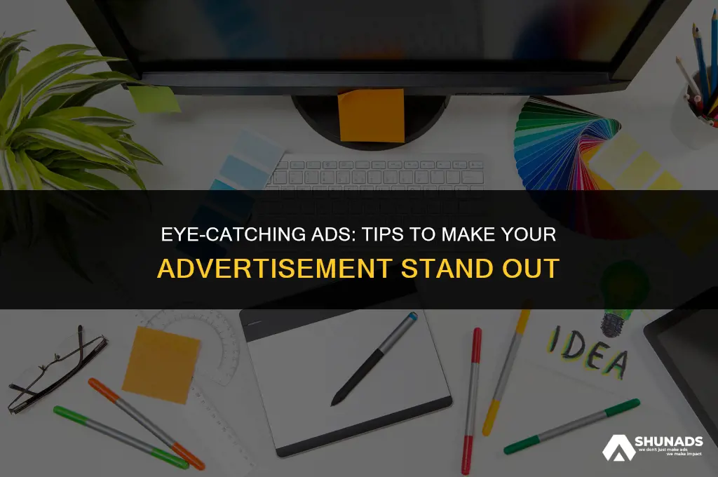 how to make your advertisement pop