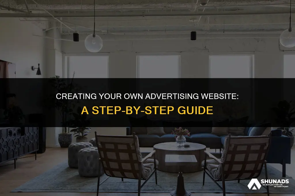 how to make your own website for advertising