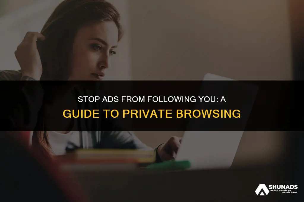 how to make your search history stop with advertisements