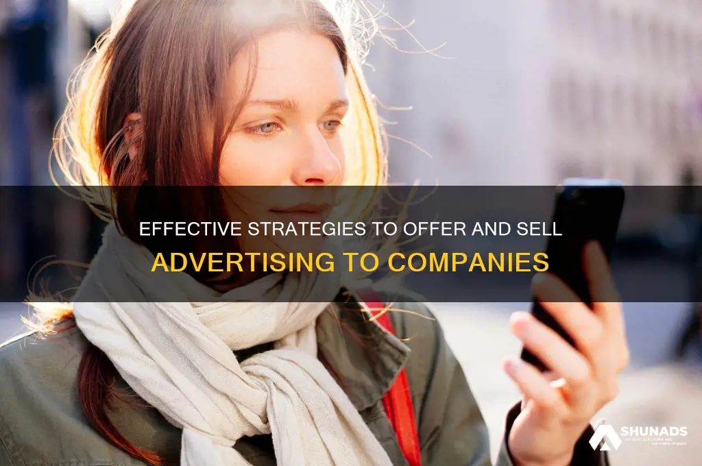 how to offer a company advertising