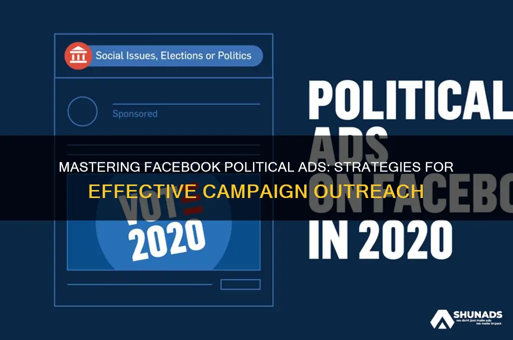 how to political advertise on facebook