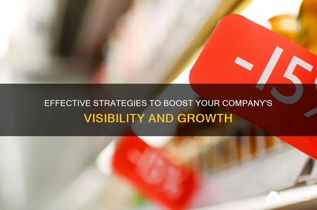 how to promote a company