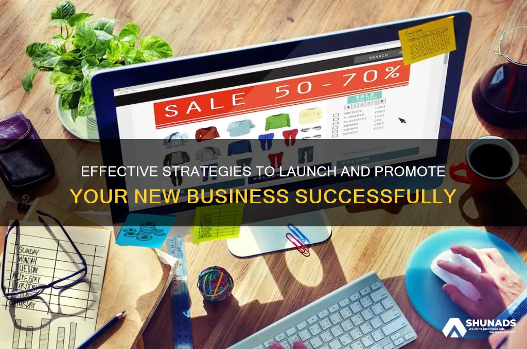 how to promote a new business