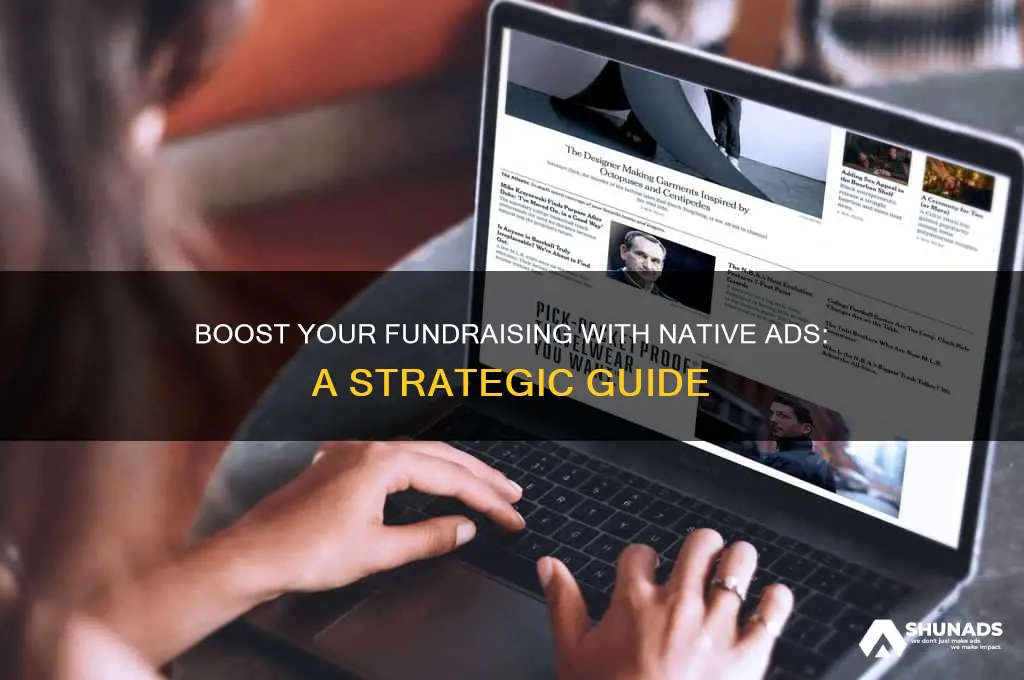how to raise money using native advertising