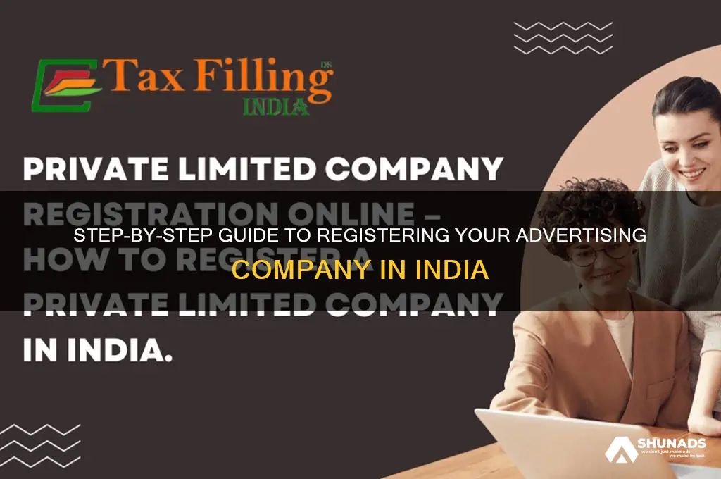 how to register a advertising company in india