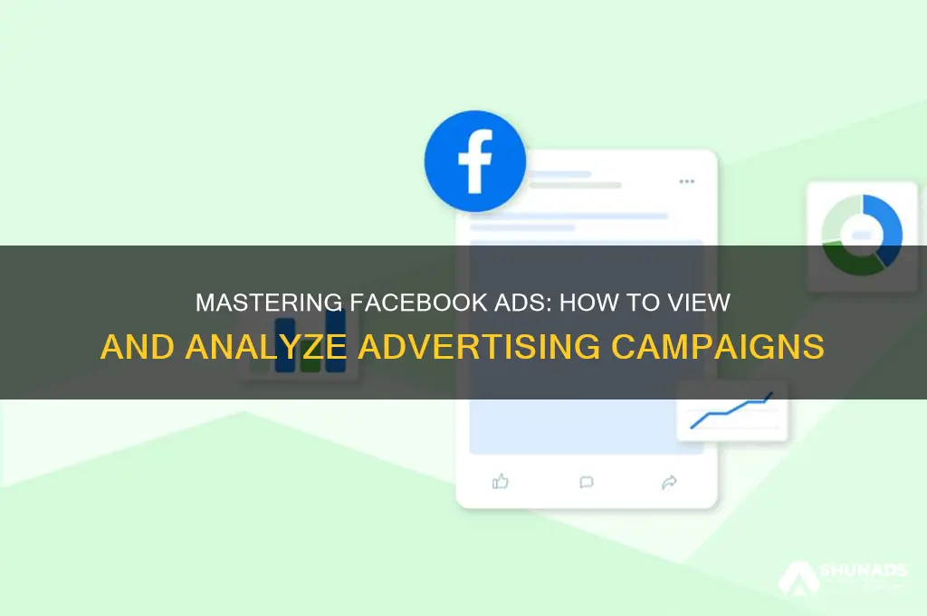 how to see advertising on facebook