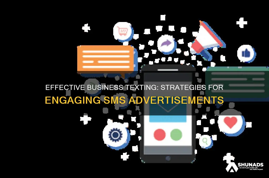 how to send a text message for business advertisement