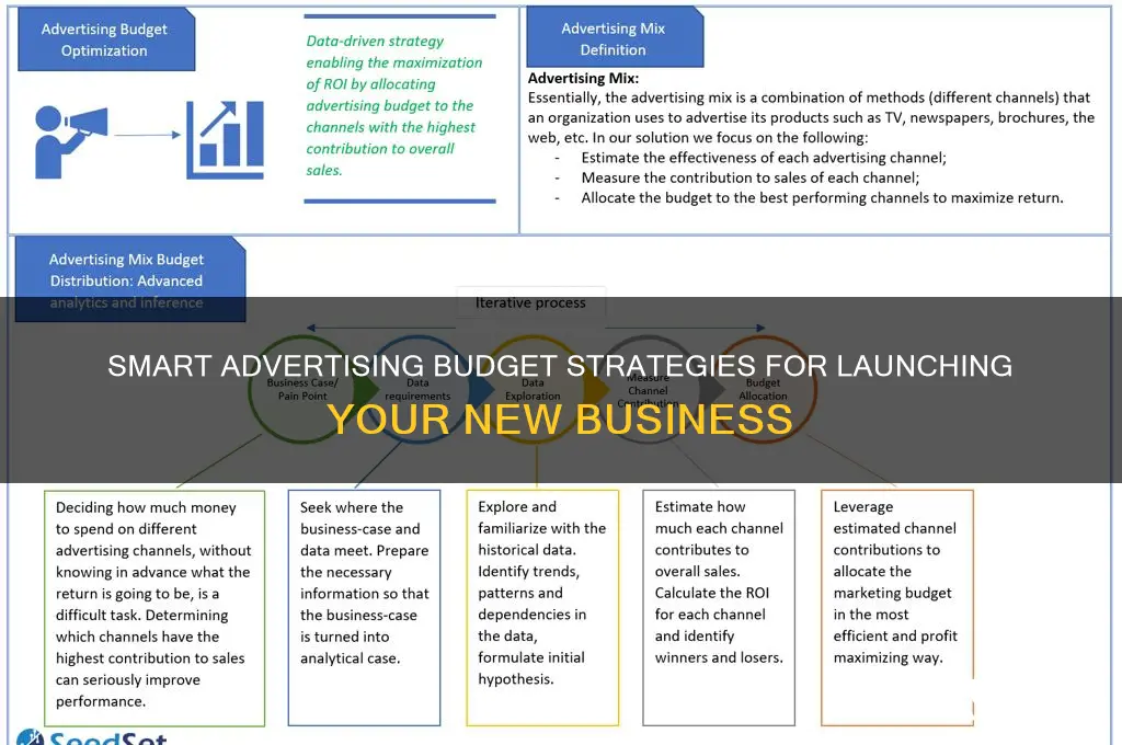 how to set an advertising budget new business