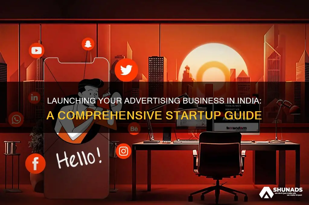 how to start a advertising business in india