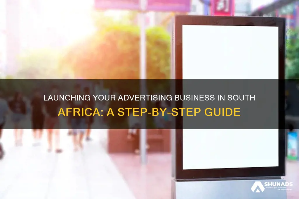 how to start a advertising company in south africa