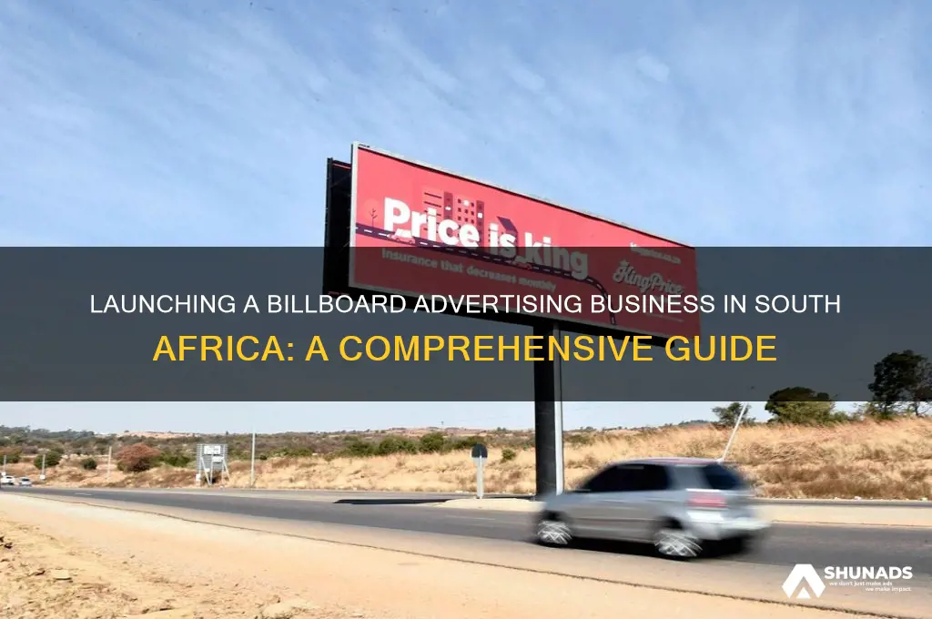 how to start a billboard advertising business in south africa