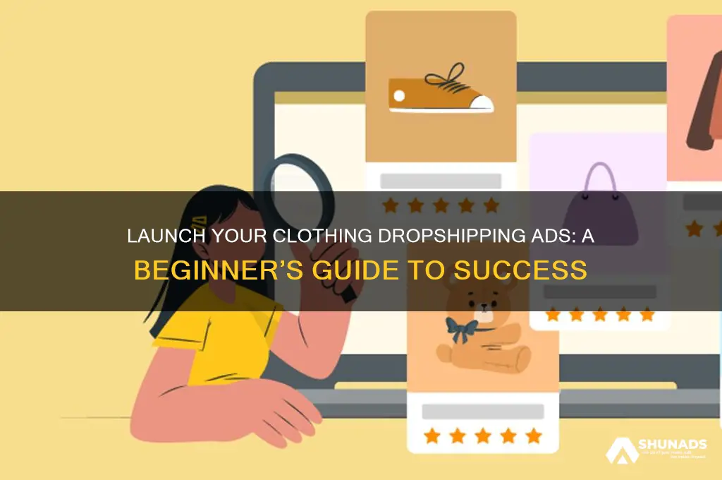 how to start advertising your clothing dropshipping business