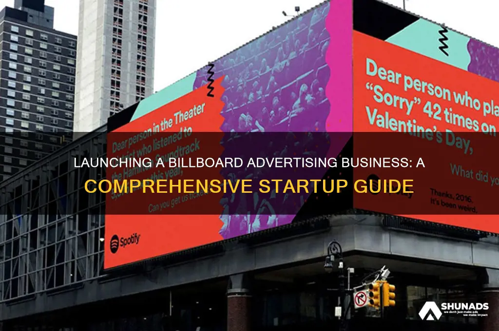 how to start billboard advertising business