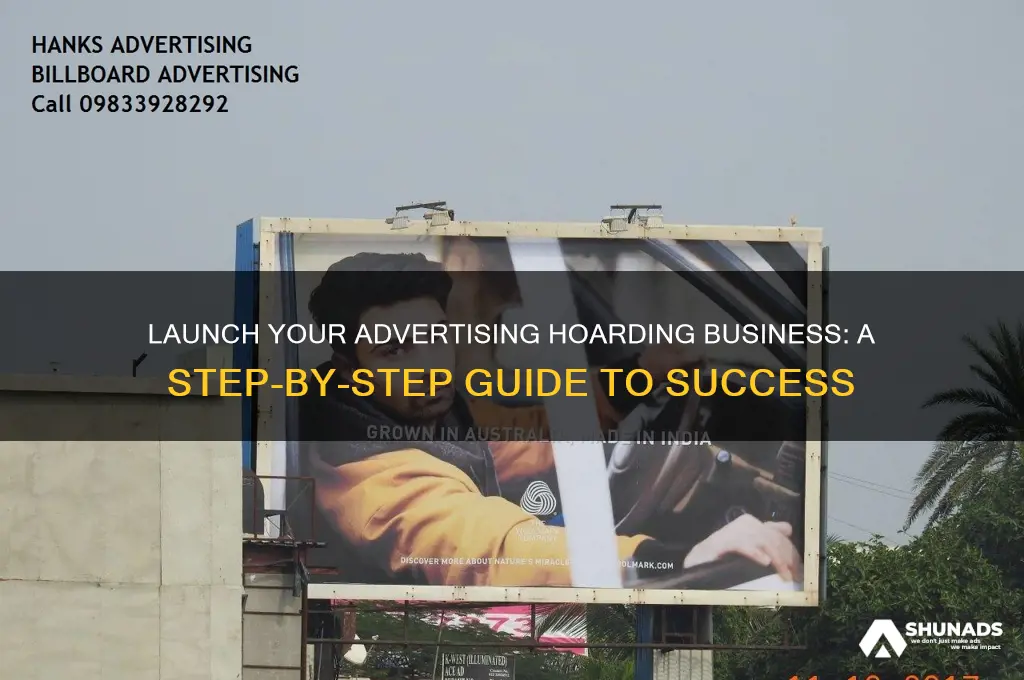 how to start hoarding advertising business