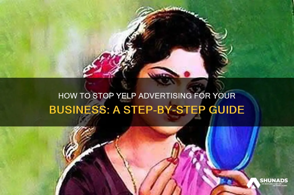 how to stop yelp advertising for your business