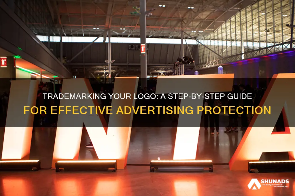 how to trademark a logo that is used advertising