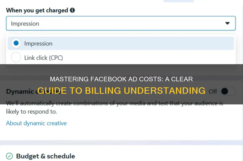 how to understand facebook advertising billing