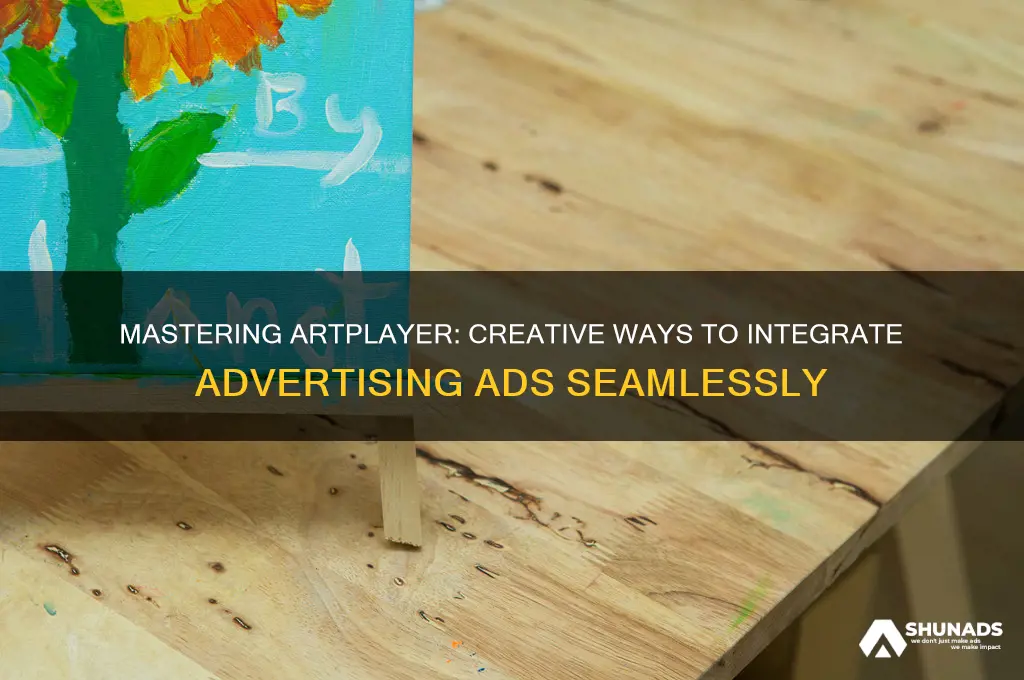 how to use advertising adds in artplayer
