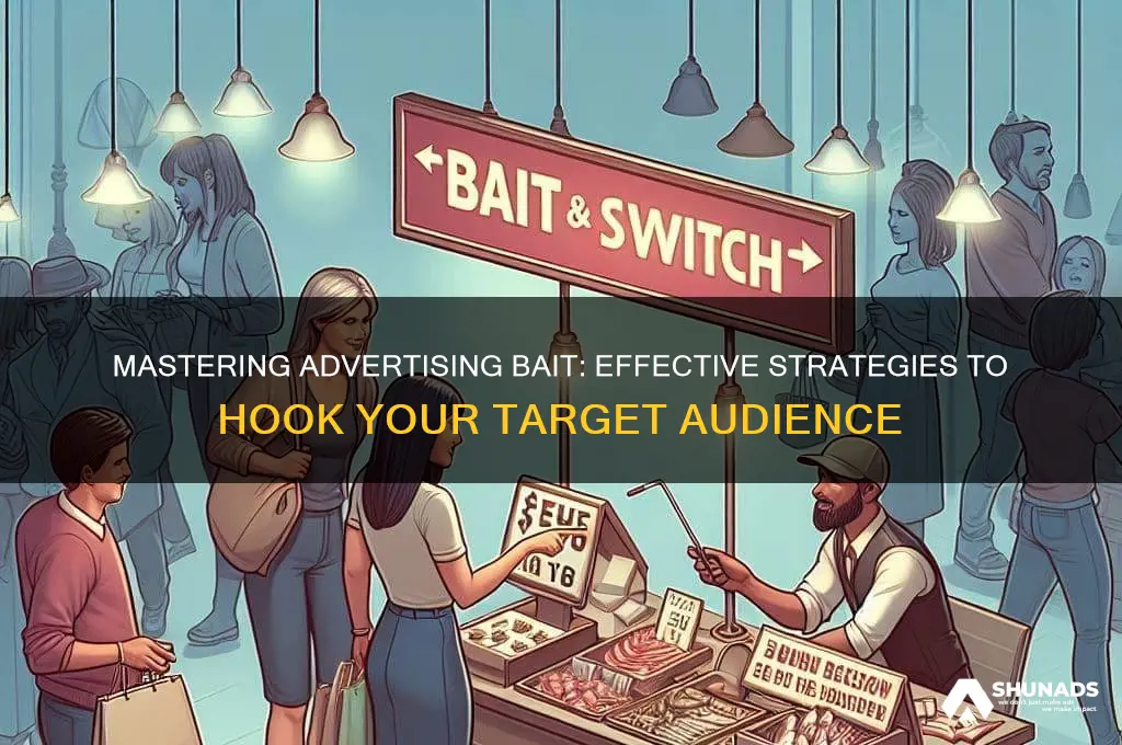 how to use advertising bait