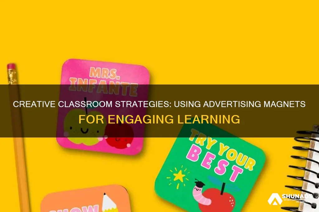how to use advertising magnets in the classroom